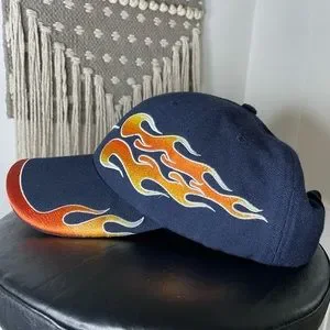 Nike | Accessories | Nike 200s Vintage Nike Flame Hat | Poshmark display picture 2